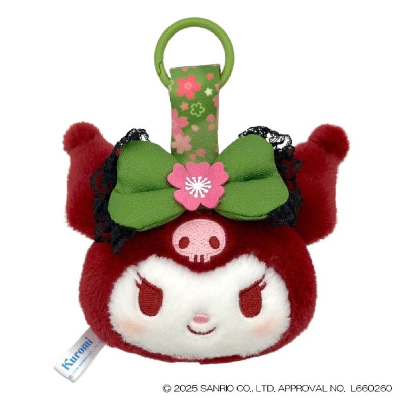 フェイスタグマスコット 抹茶着物 クロミ