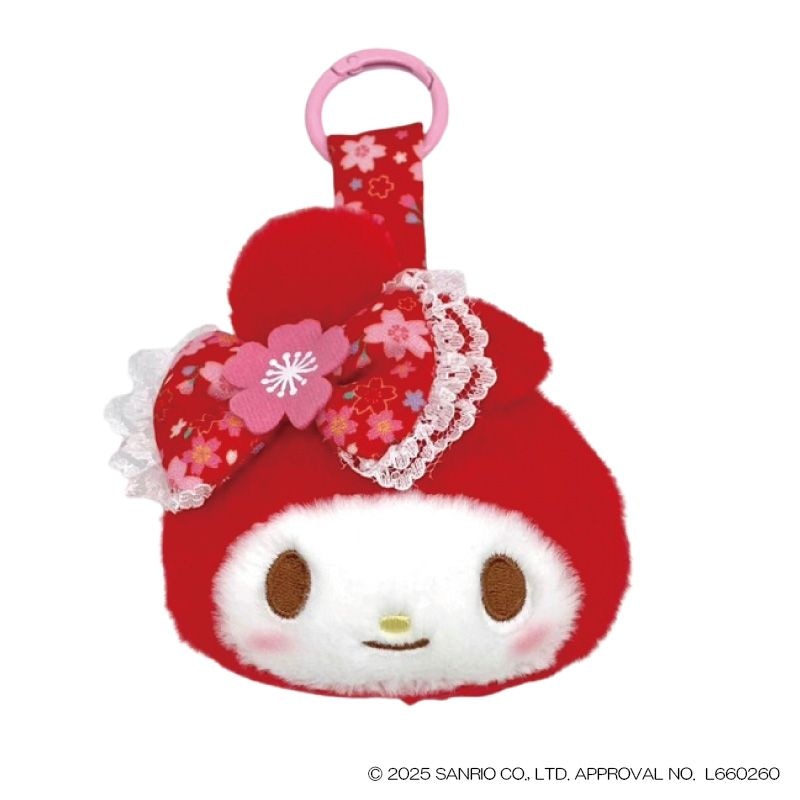 フェイスタグマスコット 桜着物 マイメロディ RD