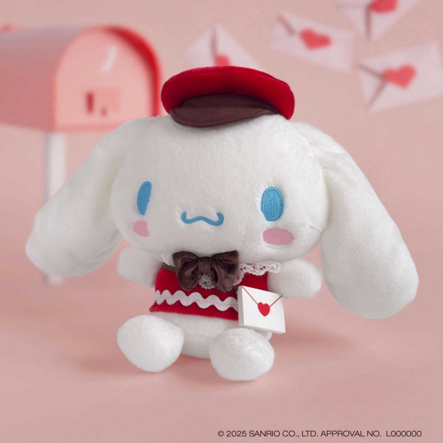 【お一人様1個まで】ラブリーラブレター シナモロール S