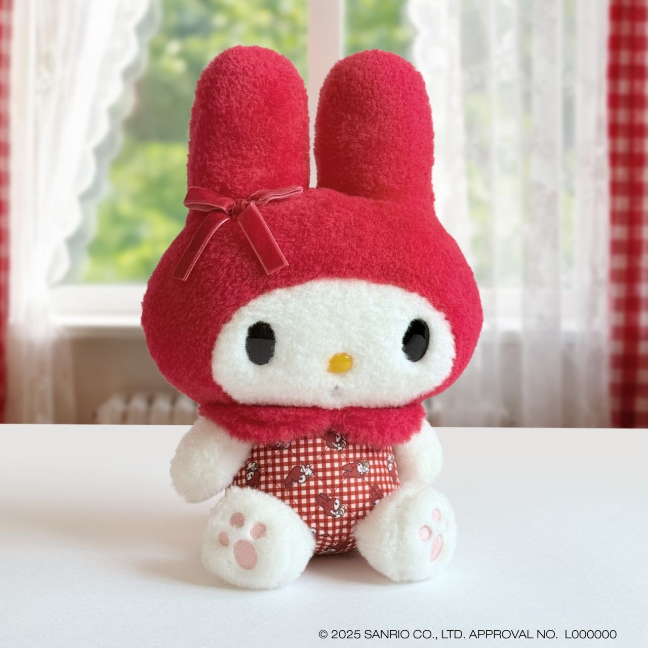 マイメロディ 赤チェック S